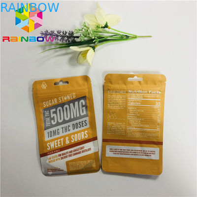 Kantong Kacang Camilan Plastik Kemasan Customzied Mencetak Jendela Bening Dengan Resealable Zipper