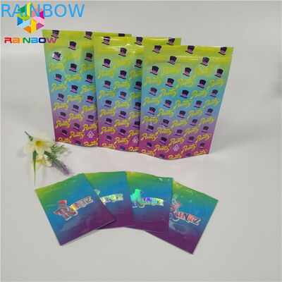 Bau Bukti Foil Kantung Kemasan Runtz Bags Cookies / Pill / Gummy Bear Aplikasi