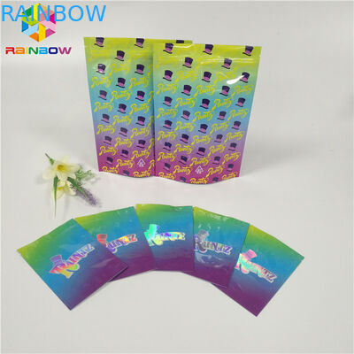 Bau Bukti Foil Kantung Kemasan Runtz Bags Cookies / Pill / Gummy Bear Aplikasi
