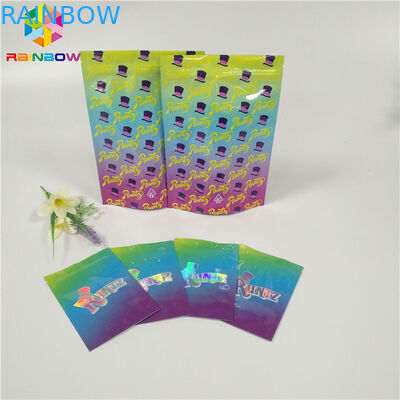 Bau Bukti Foil Kantung Kemasan Runtz Bags Cookies / Pill / Gummy Bear Aplikasi
