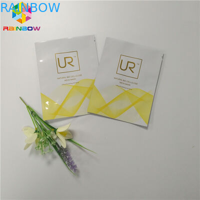 Kelembaban Bukti Kosmetik Kemasan Tas Plastik Aluminium Foil Glossy Permukaan Pencetakan