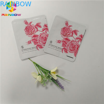 Kemasan Kosmetik Plastik Bagsample Sachet Masker Wajah Tiga Sisi Seal Bag
