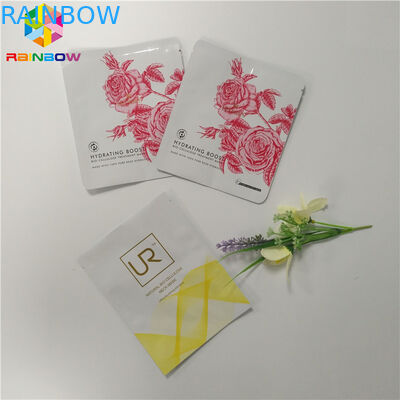 Kemasan Kosmetik Plastik Bagsample Sachet Masker Wajah Tiga Sisi Seal Bag