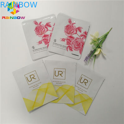 Kemasan Kosmetik Plastik Bagsample Sachet Masker Wajah Tiga Sisi Seal Bag