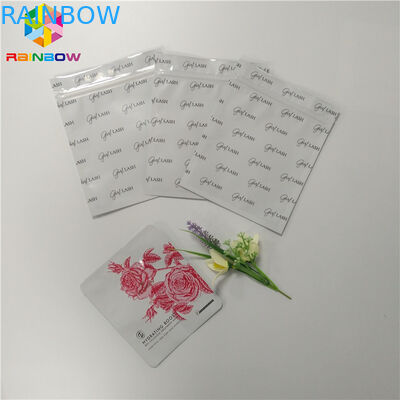 Tas Kosmetik Aluminium Foil Sachet Plastik Untuk Masker Wajah / Kemasan Bulu Mata