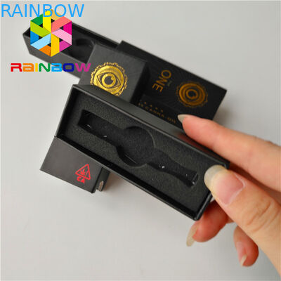 Kotak Kemasan Kartrid Vape Ukuran Khusus Cbd Alat Penyemprot Matte Surface Finish
