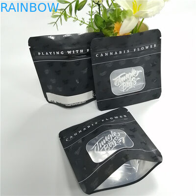 Gravnre Printing Plastic Zipper Bags, Mylar Weed Stand Up Packaging Pouches