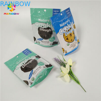 Ziplock Doypack Dapat Dipulihkan Kembali Berdiri Aluminium Foil Bags Cookies Packaging