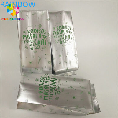 Waterproof Foil Pouch Kemasan Stand Up Coffee Bag Gravnre Mencetak Dengan Ventilasi