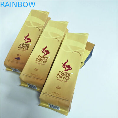 Custom Cetak Stand Up Zipper Pouch Bags Moisture Barrier Side Gusset Flat Bottom