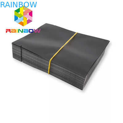 Kantong Plastik yang Dapat Ditutup Ulang Kemasan Tiga Segel Sisi Mylar Kecil Untuk Herbal / Cookies