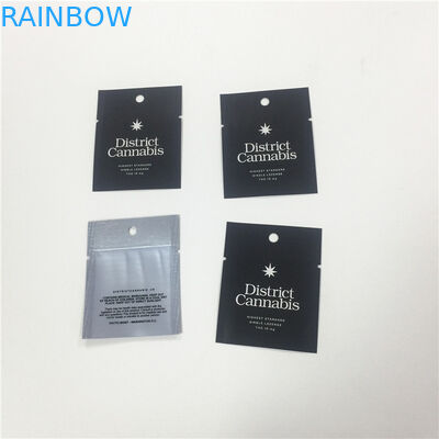 Glossy Surface Printed Ziplock Bags Aluminium Foil Laminasi Permen Gummy Kemasan