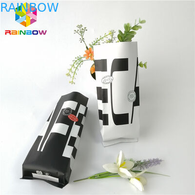 Grease Proof Snack Bag Packaging Plain White Paper Clear Window Bag Dengan Dasi Timah