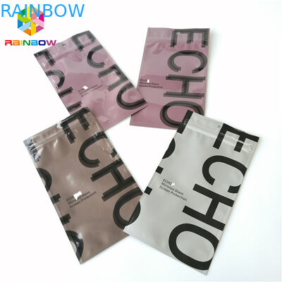 Aluminium Foil Ziplock Packing Bags Tiga Sisi Sealed Plastik Kosong Kantong Teh