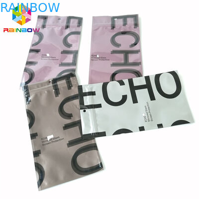 Aluminium Foil Ziplock Packing Bags Tiga Sisi Sealed Plastik Kosong Kantong Teh