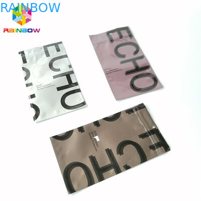 Aluminium Foil Ziplock Packing Bags Tiga Sisi Sealed Plastik Kosong Kantong Teh