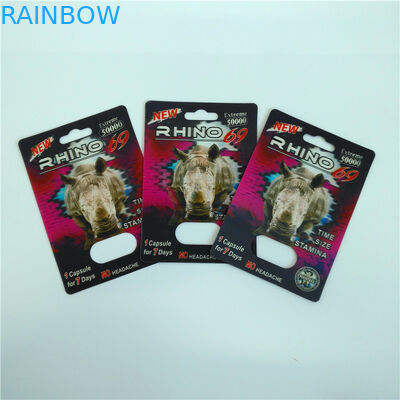 Geser Paket Blister Kemasan Kartu Insert Kartu Tambahan Pria Tas Kemasan Kartu 3D