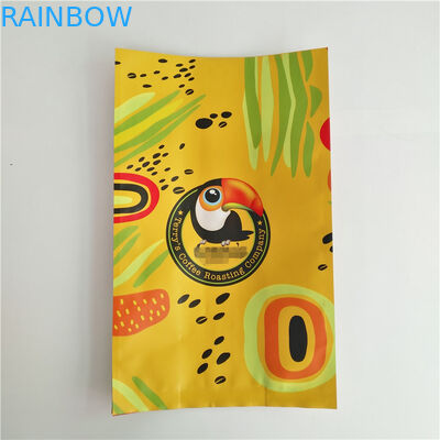 Four Side Sealed Foil Pouch Kemasan Plastik Paket Kopi Instan Power Sachet Tea