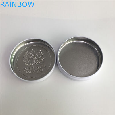 Food Grade Tepi Halus Bulat Tin Can Aluminium Jar 5ml-200ml Logo Disesuaikan