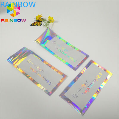 Hologram Amplop Foil Bag Aluminium Foil Kantong Perekat Diri Segel Tiga Sisi