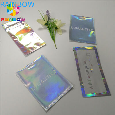 Hologram Amplop Foil Bag Aluminium Foil Kantong Perekat Diri Segel Tiga Sisi