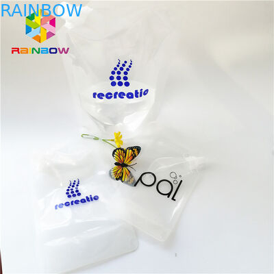 Reusable Liquid Stand Up Spout Pouch Kemasan Baby Food Packing Squeeze Bag