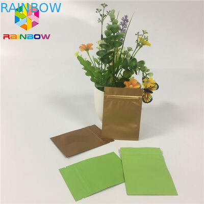 Sesuaikan Cetak Kantong Foil Kemasan Kantong Masker Segel Panas Dengan Pengisian Bawah