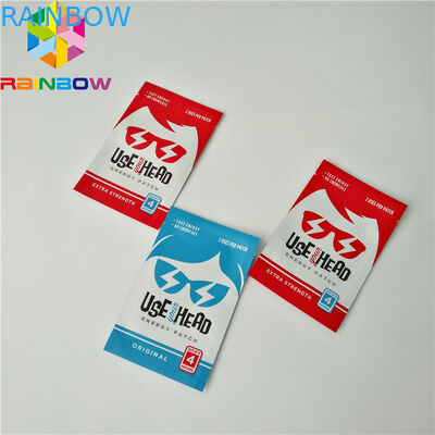 4x6 Inch Aluminium Foil Kantong Kemasan Bau Bukti Mylar Plastik Kustom Logo