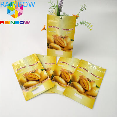 250 g 500 g mengeringkan buah foil kustom berjajar bawah buhul berdiri kantong, Mylar plastik kelembaban-bukti tas doypack