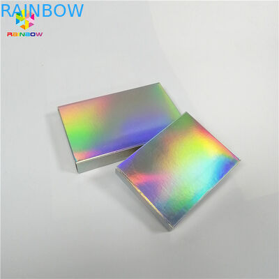 Coated Paper Hologram Packaging Paper Box Untuk Kosmetik Shampoo Lotion Cream