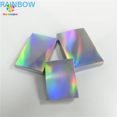 Coated Paper Hologram Packaging Paper Box Untuk Kosmetik Shampoo Lotion Cream