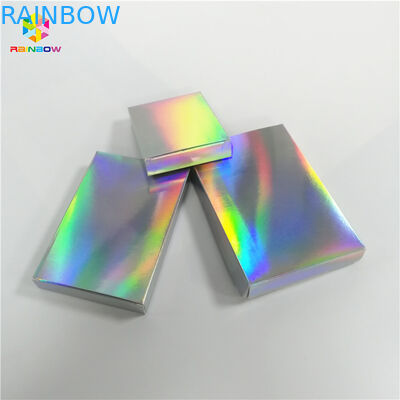 Coated Paper Hologram Packaging Paper Box Untuk Kosmetik Shampoo Lotion Cream