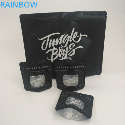 Kustom Dicetak Matte Herbal Dupa Kemasan Tas Mylock Foil Pengunci Ziplock