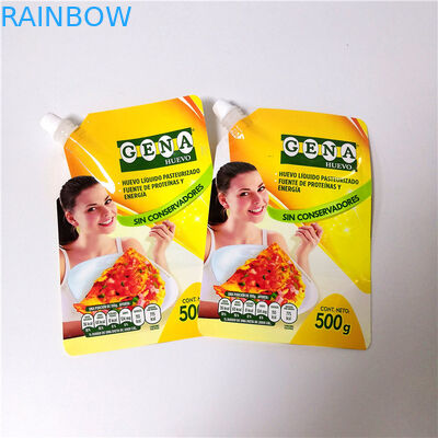 Zip Lock Hapus Minuman Reusable Spout Pouch Packaging Plastik Gravnre Printing