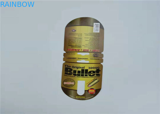 Kemasan Kartu Blister yang Tahan Lama Untuk Badak Seri 777-30K 8-50000 Meningkatkan Drive Seksual