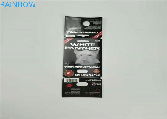 Kemasan Kartu Blister yang Tahan Lama Untuk Badak Seri 777-30K 8-50000 Meningkatkan Drive Seksual