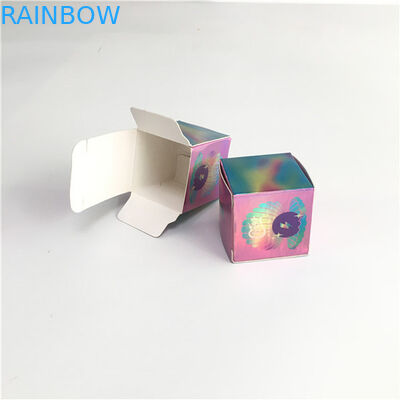 Ukuran Disesuaikan Herbal Dupa Kemasan Kotak Display Kartu Kertas Lipat Dengan Pencetakan Logo