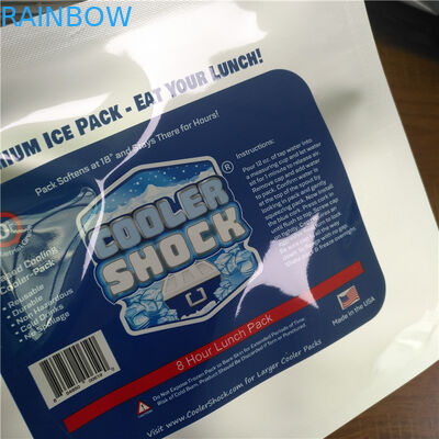 Reusable Drink Stand Up Zipper Pouch Paket Makanan Rempah-rempah Tas Biodegradable Dengan Cerat