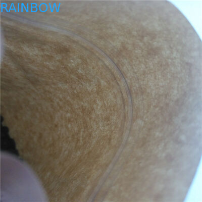 Aluminium Foil Side Gusset Daur Ulang Kertas Kraft Coffee Bag Doypack Kantong Bawah Datar