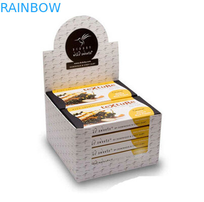 Gravure Printing Paper Tampilan Box Lipat Retail Shop Shelf Ready Tray Packaging