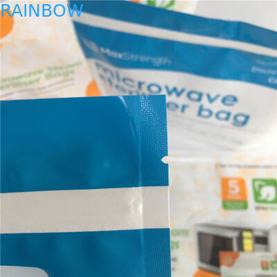 Ziplock Microwave Bawah Gusset Bags Glossy Stand Up Plastik Sterilizer Retort Pouch