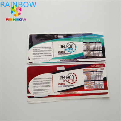 Dropper Shrink Label Lengan Stiker Farmasi Vial Glass 30ml Botol Untuk Steroid