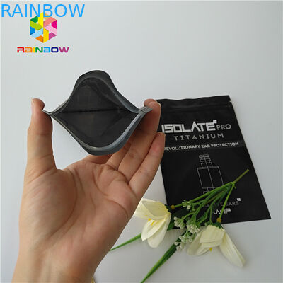 Kustom Dicetak Stand Up Pouch Foil Mylar Plastik Tas Pipa Tembakau Ziplock Penggunaan Herbal