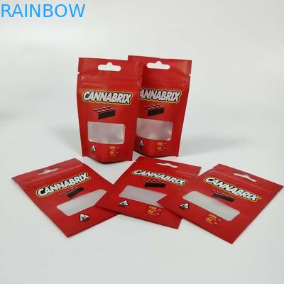 3.5 / 7 Gram Stand Up Aluminium Foil Bags Mylar Ziplock Dupa Herbal Runtz Rami Pil Kemasan