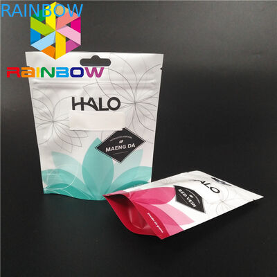 Rempah-rempah Kemasan Campuran Bubuk Stand Up Pouches Matt Surface Finish Bersertifikat FDA