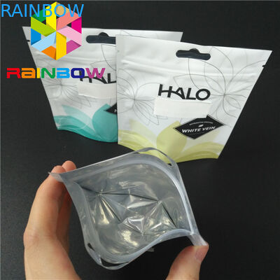 Rempah-rempah Kemasan Campuran Bubuk Stand Up Pouches Matt Surface Finish Bersertifikat FDA