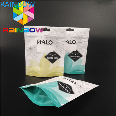 Rempah-rempah Kemasan Campuran Bubuk Stand Up Pouches Matt Surface Finish Bersertifikat FDA