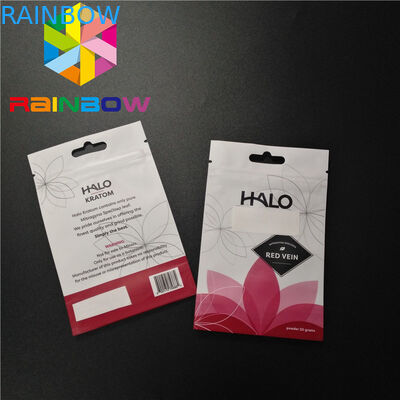 Rempah-rempah Kemasan Campuran Bubuk Stand Up Pouches Matt Surface Finish Bersertifikat FDA