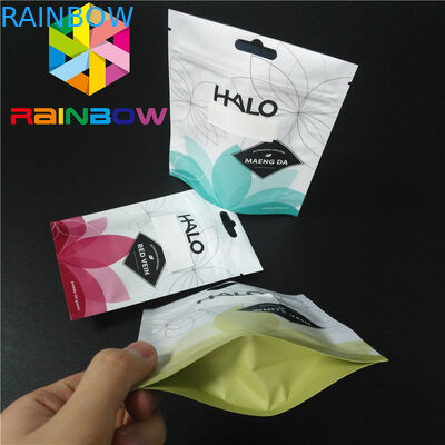 Rempah-rempah Kemasan Campuran Bubuk Stand Up Pouches Matt Surface Finish Bersertifikat FDA