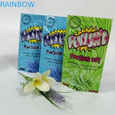 Ziplock Holographic Herbal Dupa Kemasan Disesuaikan Bag Childproof 3.5g Pouch